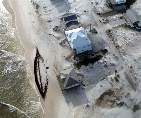 On The Alabama Shore Hurricane Isaac Uncovered The Wreckage Of A