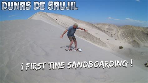 Caída SANDBOARD Dunas de SAUJIL YouTube