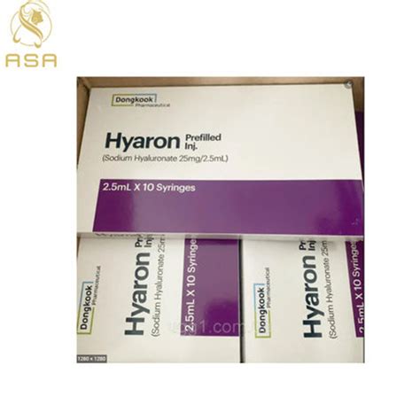 Korea Hyaron Ha Filler Prefilled Injection Hyaluronic Acid Skin Booster