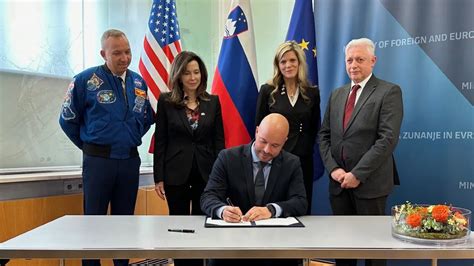 Slovenia Signs NASA S Artemis Accords For Moon Exploration