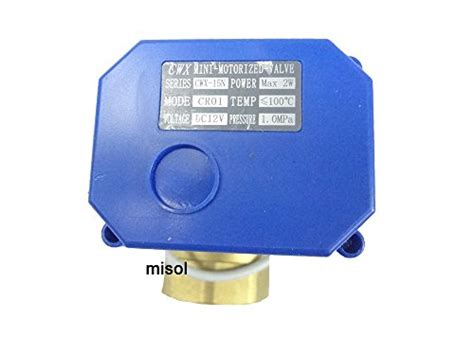 Misol Pcs Of Motorized Valve Brass G Dn Reduce Port Way