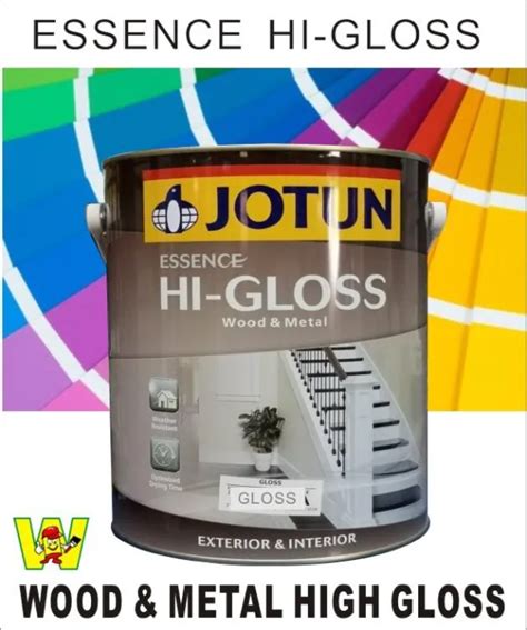 ESSENCE HI GLOSS 1L 4350 Grey Revolution Jotun High Gloss Finish