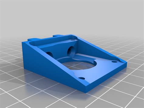 Fichier Stl Gratuit Ender 3 Z Axis Nema 17 Fixture Paramétrique ・objet Pour Imprimante 3d à