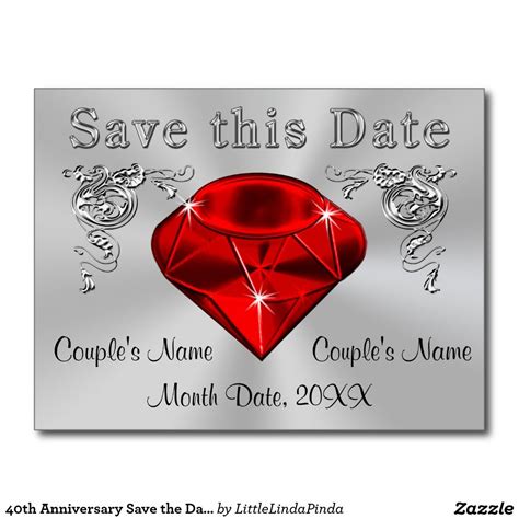 Top 99 Pictures Save The Date Cards For Anniversary Party Sharp