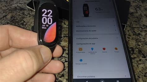 Como ativar as notificações de mensagens da Mi band 7 no aplicativo