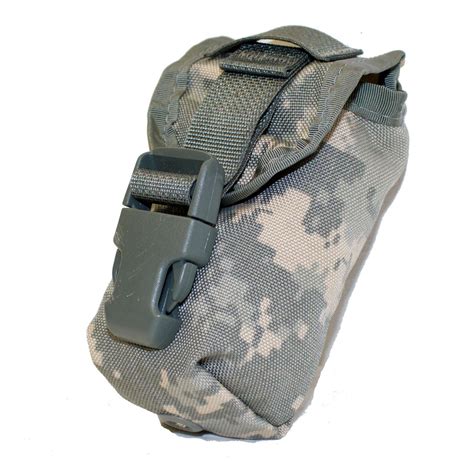 US Military MOLLE II Flashbang Grenade Pouch, ACU Nylon Cordura, US ...