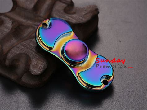 Custom Fidget Spinner Hand Toy Rainbow Color Wholesale Supplier