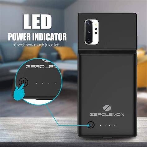 Zerolemon Galaxy Note 10 Plus Battery Case 5000mah Samsung Dex