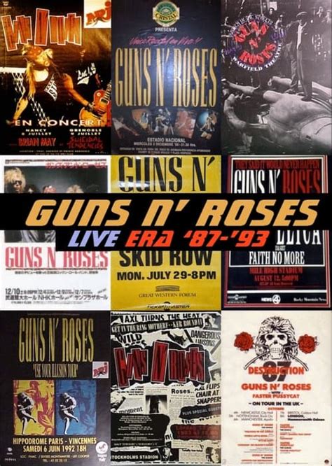 Guns N' Roses Live Era 87-93 (1993) — The Movie Database (TMDB)