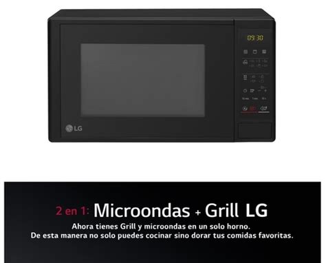 Microondas LG MH 6042 D Negro 700W 20L