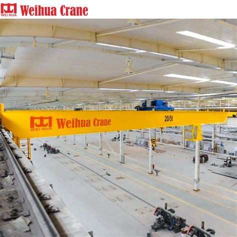 Weihua Lh Type Double Girder Overhead Crane With Electric Hoist China