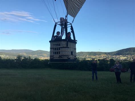 Er Vol De Notre Ballon De Comp Tition Xavier Aux Couleurs De La