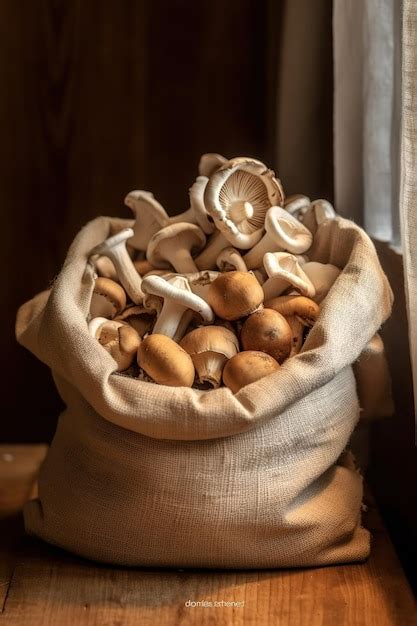 Premium Photo Fresh Porcini Mushrooms