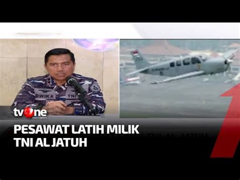 Pesawat Milik TNI AL Hilang Kontak Di Perairan Madura TvOne