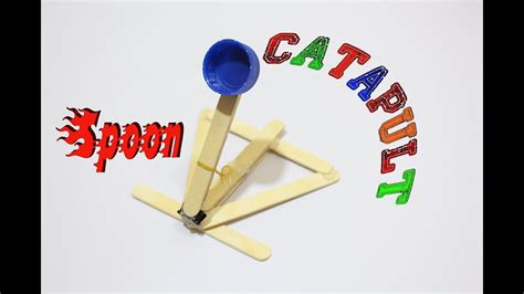 How To Make A Catapult Out Of Popsicle Sticks Youtube