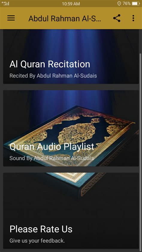 Sheikh Sudais Quran Full MP3 for Android - Download