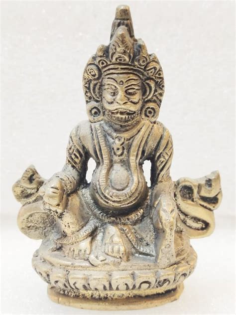 Golden Brass Kuber God Statue For Worship Size 10 Inch At Rs 750 In