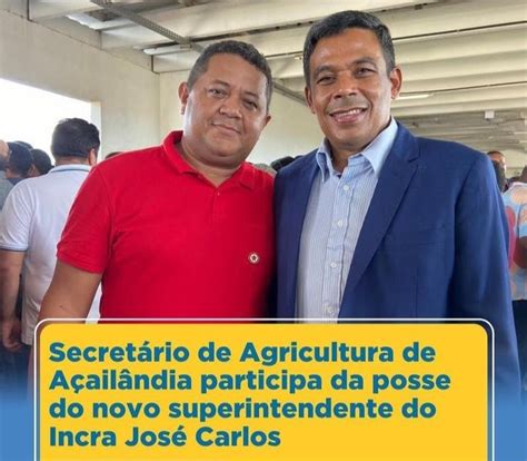 THIAGUINHO DIVULGAÇÕES SECRETÁRIO DE AGRICULTURA DE AÇAILÂNDIA