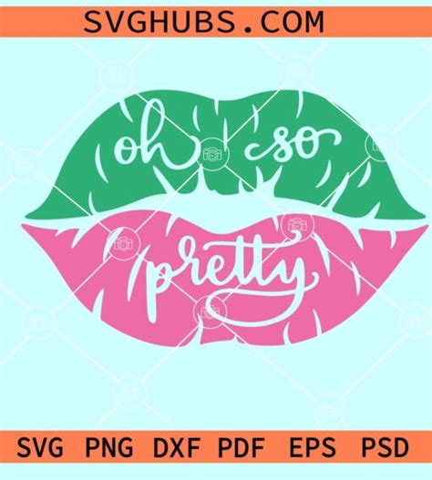 Lips Aka Svg Greek Sorority Svg Alpha Sorority Svg Kappa Svg