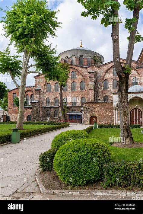 Hagia Irene Aka Holy Peace Church An Old Byzantine Style Eastern