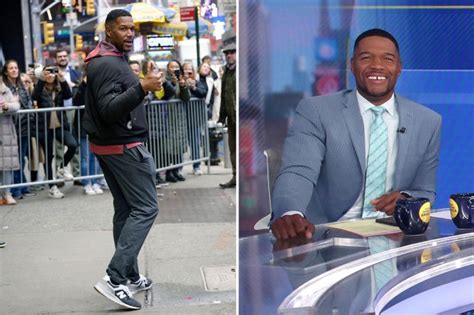 GMA's Michael Strahan ditches suit for comfy sweats and sneakers in off-duty photos taken ...