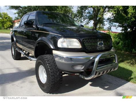 2001 Black Ford F150 Lariat Supercrew 4x4 33935746 Photo 15