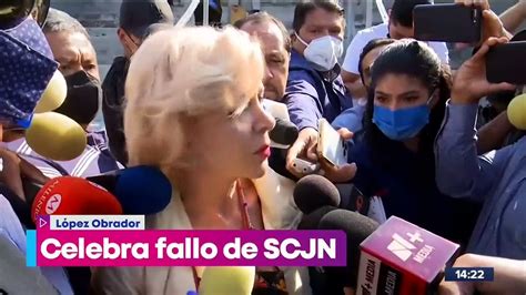 López Obrador celebra el fallo de la SCJN en caso Gertz Manero Vídeo