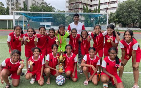 Our U/14 girls football team - Shining stars of Zone 1 - avm