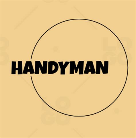 Handyman Logo Maker | LOGO.com