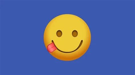 Smiley Licking Lips Emoji Lipstutorial Org