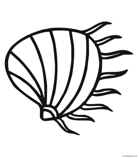 Clam Coloring Pages Printable For Free Download