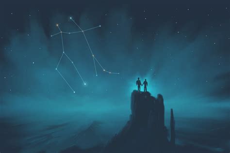 Gemini Constellation Painting (Zodiac Set) by ShootingStarLogBook on ...