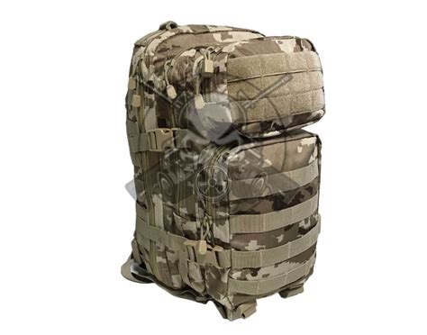 MOCHILA MOLLE ASALTO 20L PIXELADO ÁRIDO Ropa táctica Airsoft