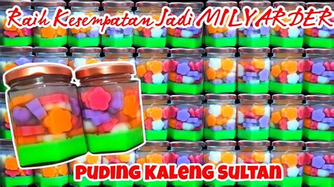 Viral Omsetnya Jutaan Setiap Hari Ide Jualan Puding Unik Dan