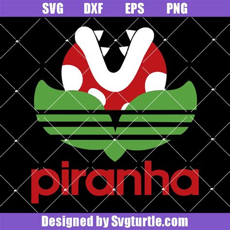 Piranha Plant Svg Super Mario Piranha Svg Game Mario Svg In 2024