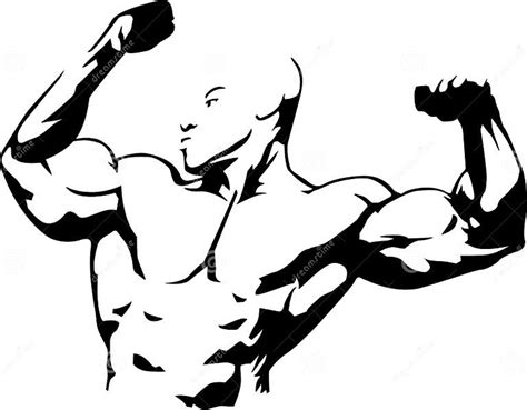 Body Building Stock Vector Illustration Of Bodybuilding 21887989