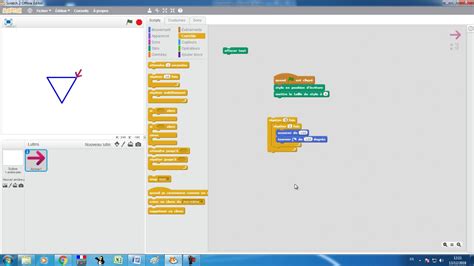 Scratch2 Formes Formes Complexe A Base De Triangles 2 YouTube