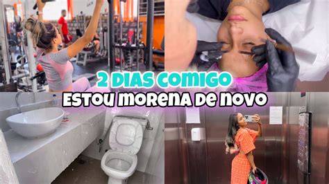 VLOG PINTEI MEU CABELO DE NOVO DIA DE DENTISTA PRIMEIRO DIA NA