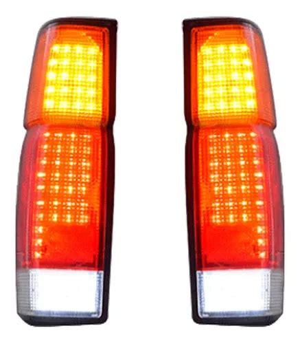 Par Calaveras Nissan Pick Up Americana Leds C Movi Env O Gratis