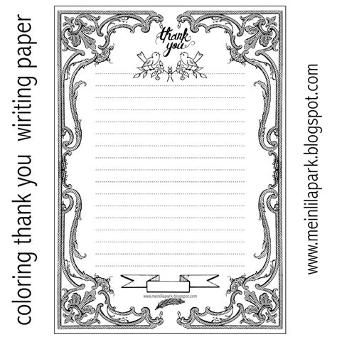 5 Best Images Of Printable Thank You Paper Thank You Letter Writing