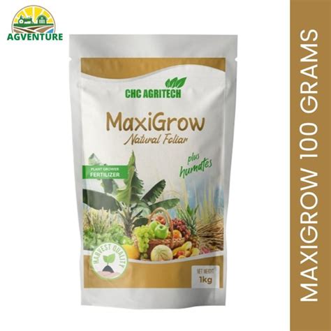 Popular Maxigrow 100grams Natural Foliar Plus Humates CHC AGRITECH All