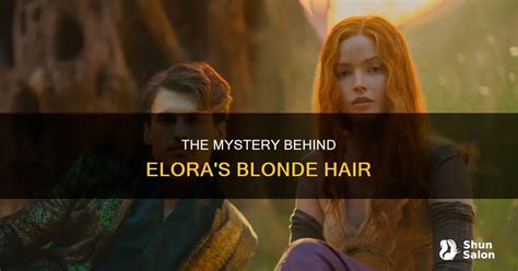 The Mystery Behind Elora S Blonde Hair ShunSalon