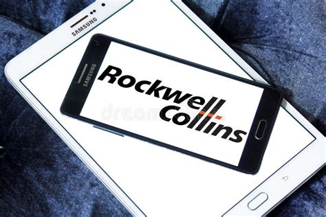 Rockwell Collins Company Logo Editorial Photo - Image of manufacturer ...