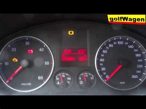 VW Golf 5 How To Disable Brake Pad Warning Sensor Deactivation On VCDS