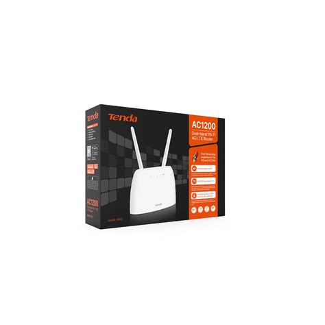 Tenda 4G07 AC1200 Dual Band Wifi 4G LTE Router With Concurrent Dual