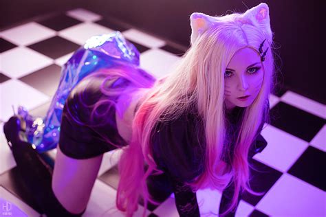 K/Da Baddest Ahri Cosplay by Bizarre-Deer on DeviantArt