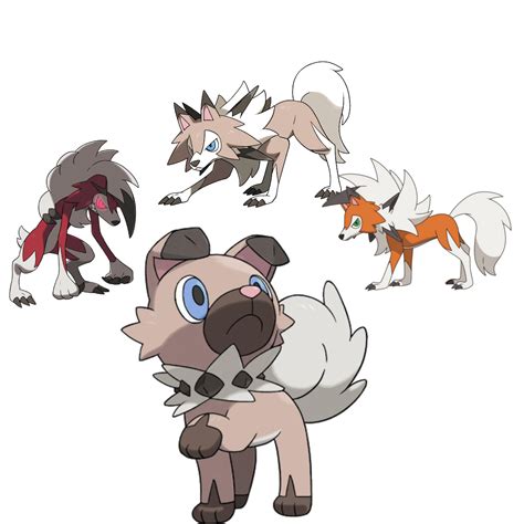 Rockruff Pokemon Png Isolated Hd Pictures