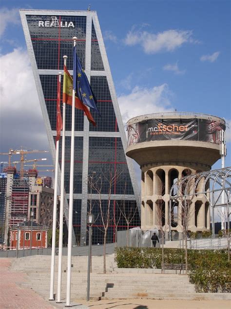 Plaza Castilla Plaza De Castilla En Madrid Desde El Centro Flickr