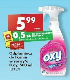 Promocja Odplamiacz Do Tkanin Uniwersalny Oxy Spotless W Biedronka