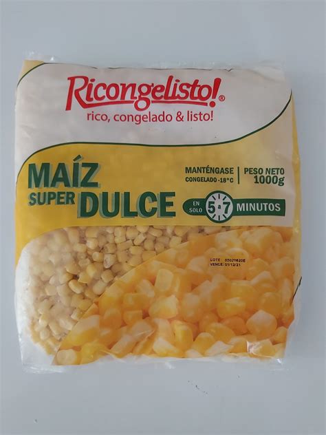 Maiz Super Dulce X 1000gr Distri Especiales